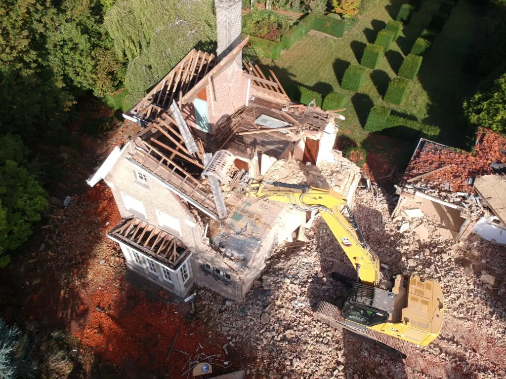 Afbraak villa - Notarispark