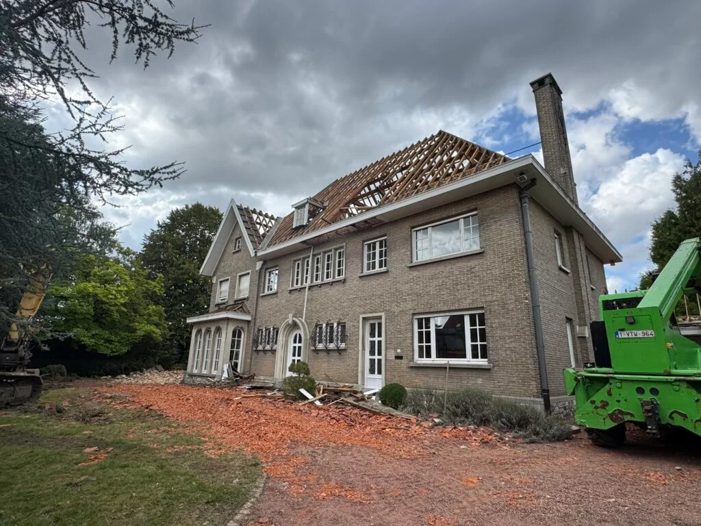 Afbraak villa - notarispark