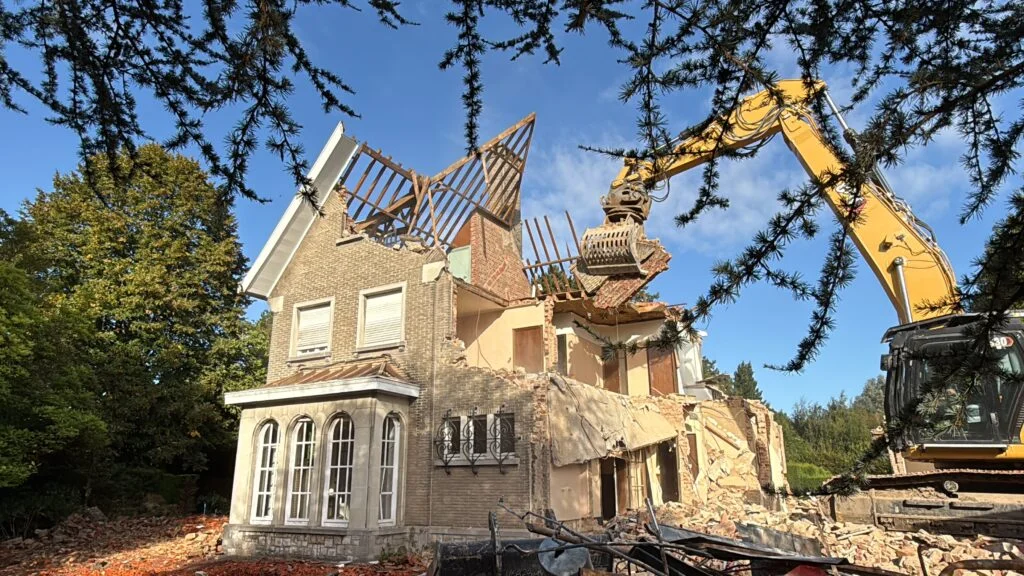 Afbraak villa - notarispark