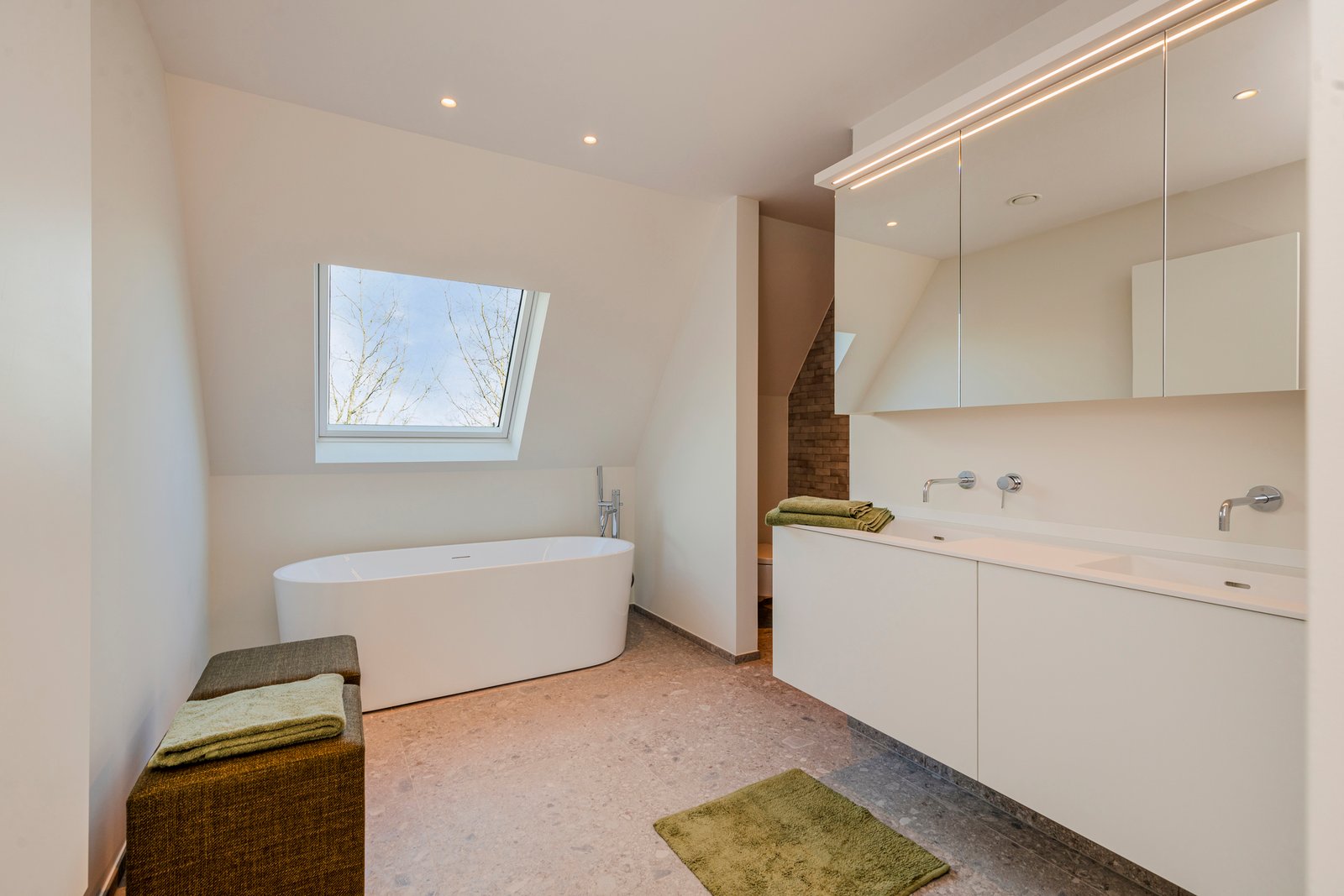 Domein De Steelander, Harelbeke - badkamer